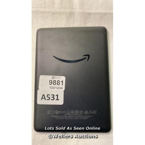 9881 - AMAZON KINDLE/MODEL: J9G29R