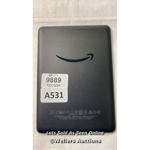 9889 - AMAZON KINDLE/MODEL: J9G29R