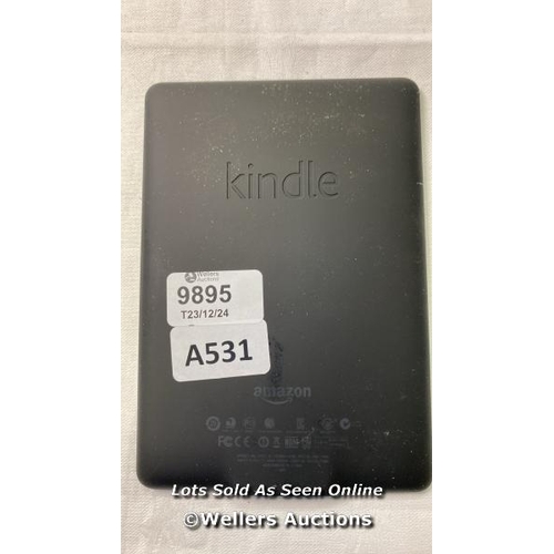 9895 - AMAZON KINDLE/MODEL: EY21