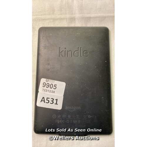 9905 - AMAZON KINDLE/MODEL: EY21