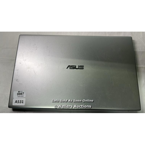 9987 - ASUS LAPTOP INTEL CORE 17-10510U@1.8GHZ/500 GB HD/8GB RAM/WINDOW 11