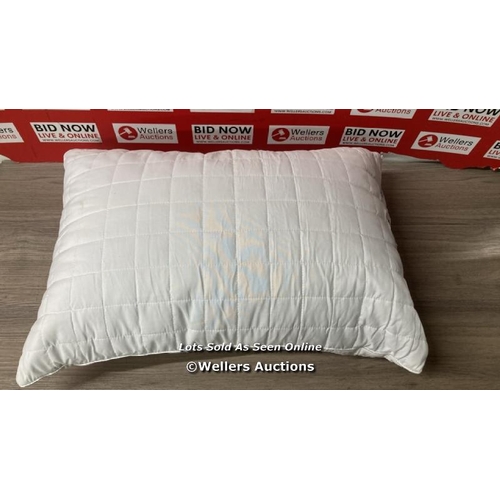 4002 - HOTEL GRAND SHREDDED MEMORY FOAM ROLLED PILLOWS / MINIMAL SIGNS OF USE / D8