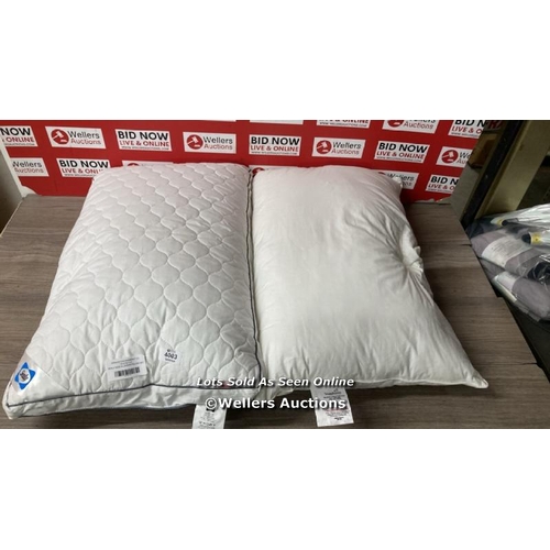 4003 - SEALY SIDE SLEEPER PILLOW SET / MINIMAL SIGNS OF USE / D8