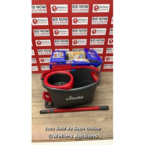 4029 - VILEDA TURBO BUCKET & MOP / MISSING MOP HEAD / F1