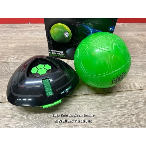 SMART BALL 1001CB SOCCER BOT INDOOR FOOTBALL TRAINER, BLACK, ONE SIZE / D35