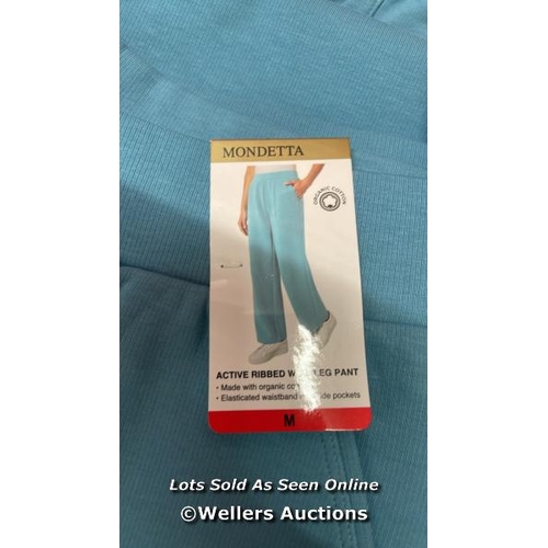 5018 - 7X LADIES NEW MONDETTA WIDE LEG TROUSERS / MEDIUM / D7