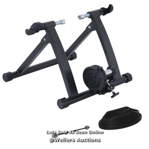 8034 - RRP: 59.99 - TURBO TRAINER MAGNETIC BIKE TRAINER INDOOR EXERCISE BIKE TRAINER STAND MAGNETIC RESISTA... 