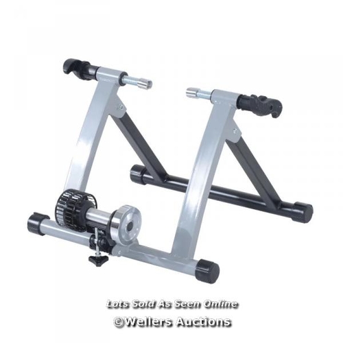 8282 - RRP: 59.99 - TURBO TRAINER MAGNETIC BIKE TRAINER INDOOR EXERCISE BIKE TRAINER STAND MAGNETIC RESISTA... 