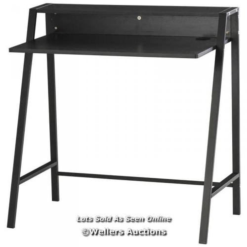 8294 - RRP: 59.99 - WRITING DESK COMPUTER TABLE HOME OFFICE PC LAPTOP WORKSTATION STORAGE SHELF 84L X 45W C... 