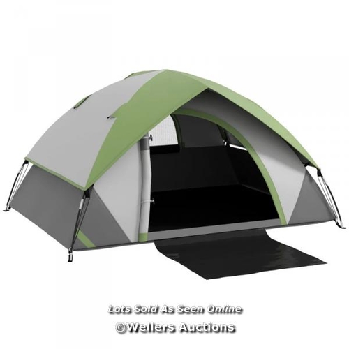 8317 - RRP: 59.99 - OUTSUNNY TWO MAN SINGLE ROOM DOME TENT / PLEASE NOTE - INTERNET STOCK IMAGE USED FOR IL... 