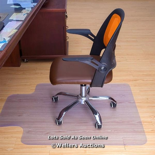 8715 - RRP: 18.99 - SYMPLE STUFF ANNETTA HARD FLOOR STRAIGHT CHAIR MAT / PLEASE NOTE - INTERNET STOCK IMAGE... 