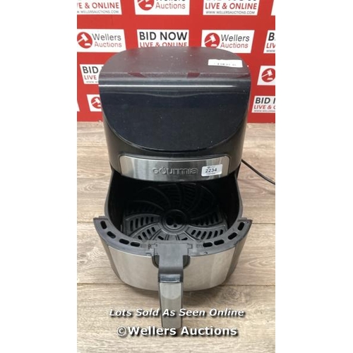 2234 - GOURMIA 6.7L DIGITIAL AIR FRYER / POWERS UP / SIGNS OF USE / D14