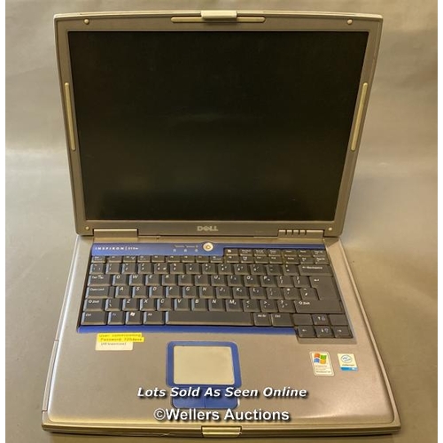 8024 - LAPTOP: DELL INTEL CELERON PROCESSOR - HD REMOVED