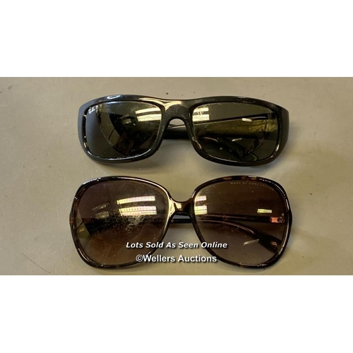 8039 - SUNGLASSES X2 INC. RAYBAN AND MARC JACOBS