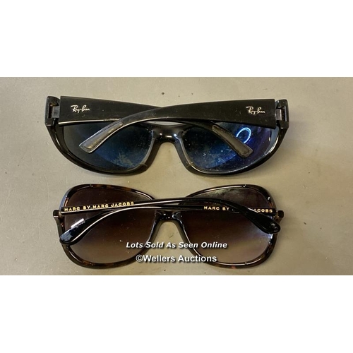 8039 - SUNGLASSES X2 INC. RAYBAN AND MARC JACOBS