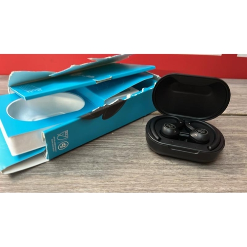 8065 - JLAB EPIC AIR SPORT ANC TRUE WIRELESS EARBUDS IN BLACK / POWERS UP, DOES NOT CONNECT TO BLUETOOTH / ... 