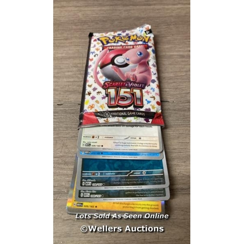 7039 - POKEMON TCG: SCARLET AND PURPLE MINI-BOX - 151 (1X RANDOM BOX) / MINIMAL SIGNS OF USE / SEE IMAGES  ... 