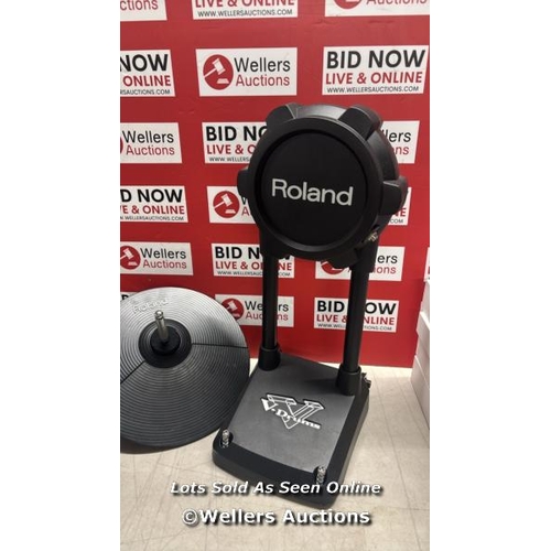 8084 - ROLAND TD-E1 ELECTRIC DRUM KIT WITH DAP-3X ACCESSORY KIT