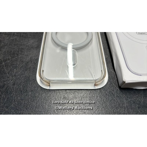 8087 - APPLE IPHONE 15 PRO CLEAR CASE WITH MAGSAFE / G29