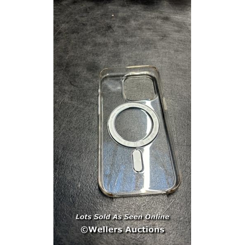 8087 - APPLE IPHONE 15 PRO CLEAR CASE WITH MAGSAFE / G29