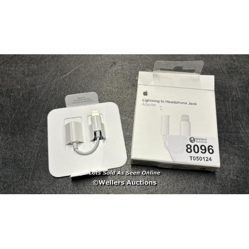 8096 - APPLE LIGHTNING TO 3.5 MM HEADPHONE JACK ADAPTER / G29