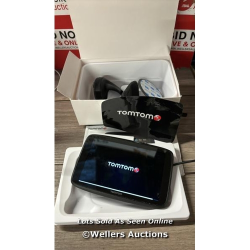 8129 - TOMTOM TRUCK SAT NAV GO PROFESSIONAL 620 WITH EUROPEAN MAPS AND TRAFFIC SERVICES (VIA SMARTPHONE), U... 