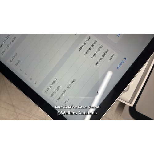 8181 - APPLE IPAD 10TH GEN, 10.9 INCH, WIFI,  MCM84NF/A / APPEARS NEW OPEN BOX, IN VERY GOOD COSMETIC CONDI... 