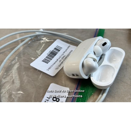 8016 - APPLE AIRPODS PRO (2ND GENERATION)(USB-C), MTJV3ZM/A / NO POWER / SIGNS OF USE / G4