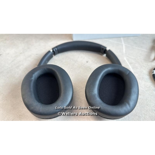 8025 - SONY WHCH720NB NOISE CANCELLING OVEREAR HEADPHONES / POWERS UP / MINIMAL IF ANY SIGNS OF USE / CONNE... 