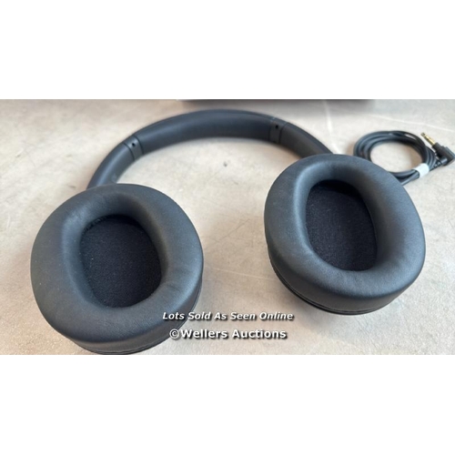 8026 - SONY WHCH720NB NOISE CANCELLING OVEREAR HEADPHONES / POWERS UP / MINIMAL IF ANY SIGNS OF USE / CONNE... 