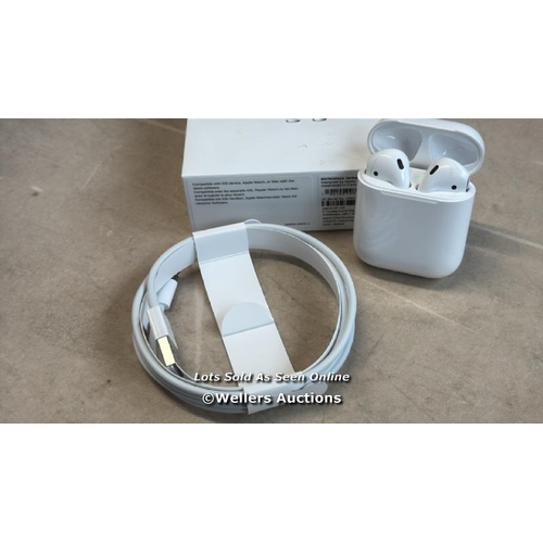 8043 - APPLE AIRPODS PRO (2ND GENERATION)(USB-C), MTJV3ZM/A / MINIMAL SIGNS OF USE / POWERS UP / CONNECTS T... 