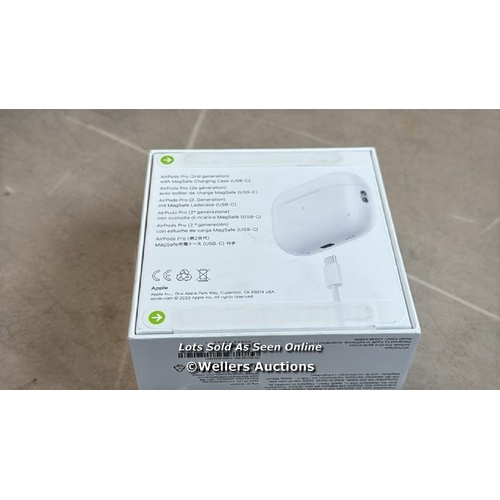 8045 - APPLE AIRPODS PRO (2ND GENERATION)(USB-C), MTJV3ZM/A / APPEARS NEW AND SEALED / G4