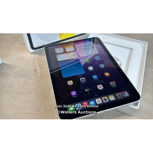 8067 - APPLE IPAD 10TH GEN, 10.9 INCH, WIFI, 256GB IN SILVER, MCMD4NF/A / APPEARS NEW OPEN BOX, IN VERY GOO... 