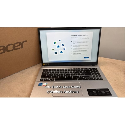 8083 - ACER ASPIRE 3, INTEL CORE I5, 16GB RAM, 1TB SSD, 15.6 INCH LAPTOP, NX.K6TEK.005 / MINIMAL SIGNS OF U... 