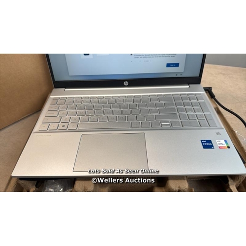 8084 - HP PAVILION, INTEL CORE I5, 16GB RAM, 512GB SSD, 15.6 INCH LAPTOP, 15-EG2025NA / APPEARS NEW OPEN BO... 