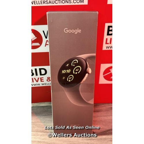 8161 - GOOGLE PIXEL WATCH 3 (41 MM) ANDROID SMARTWATCH WITH HEART RATE TRACKING, ADVANCED RUNNING FROM FITB... 