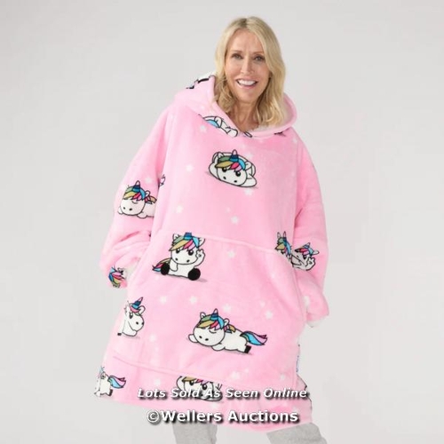 3015 - K.UDDLY HOODED BLANKET / NEW / UNICORN / G12