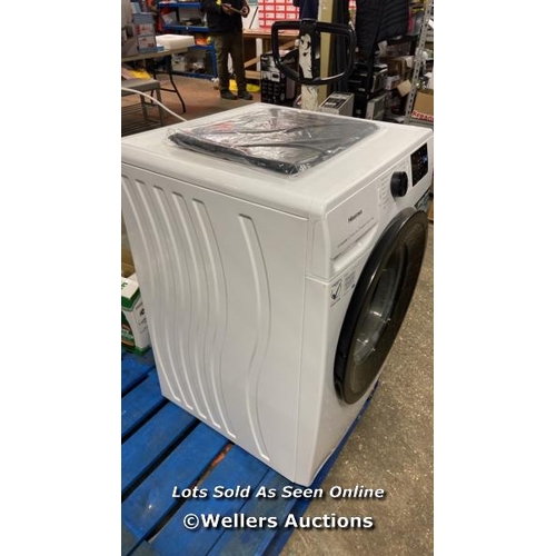 4363 - HISENSE WFGE101649VM, 10KG, 1600RPM WASHING MACHINE / POWERS UP / SIGNS OF USE / BD