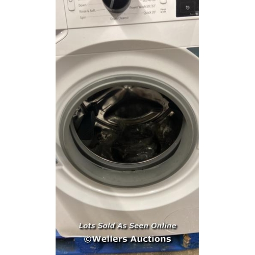 4363 - HISENSE WFGE101649VM, 10KG, 1600RPM WASHING MACHINE / POWERS UP / SIGNS OF USE / BD