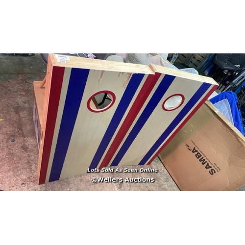 4376 - MEDAL SPORTS CORNHOLE BEANBAG TOSS / P4