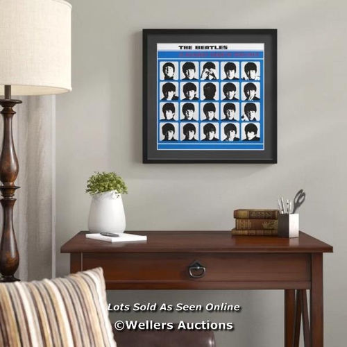 4556 - RRP: 52.99 - EAST URBAN HOME 'THE BEATLES, A HARD DAY'S NIGHT' FRAMED GRAPHIC ART PRINT  / C1