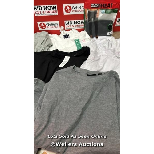 4041 - SELECTION OF MENS NEW CLOTHING MIXED SIZES / A33