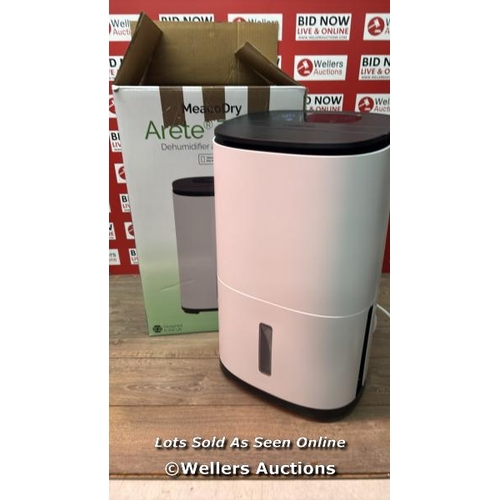 4543 - MEACODRY ARETE TWO 18L DEHUMIDIFIER & AIR PURIFIER / POWERS UP, MINIMAL IF ANY SIGNS OF USE / P4