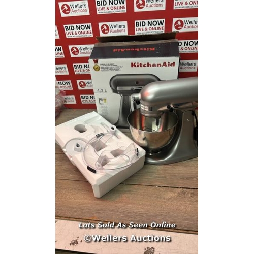 4551 - KITCHENAID STAND MIXER / 4.3L / SM95 / 5KSM95PS / POWERS UP, MINIMAL SIGNS OF USE / E45