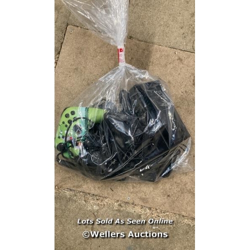 5959 - BAG OF ELECTRICALS INCL. GAME CONTROLLER & KEYBOARD