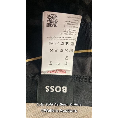 9023 - HUGO BOSS PJ JOGGERS GBOX GOLD LOGO/BLK PNT