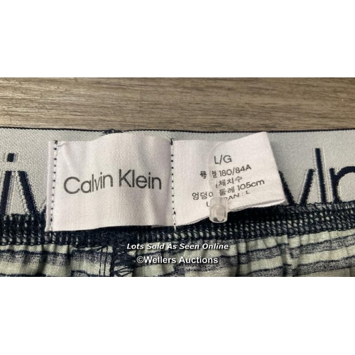 9027 - CALVIN KLEIN LOUNGE SHORTS MDRN STRUC L