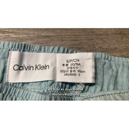 9033 - CALVIN KLEIN PJ SHORTS PURE TEXTURE S