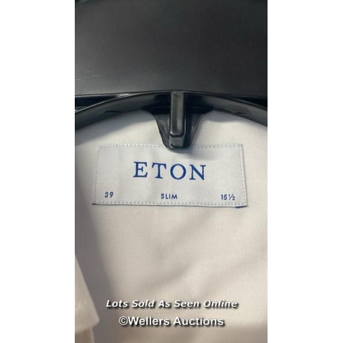 9035 - ETON FULL SHIRT CNTRST MUSHROOM SF 15 1/2 1PG