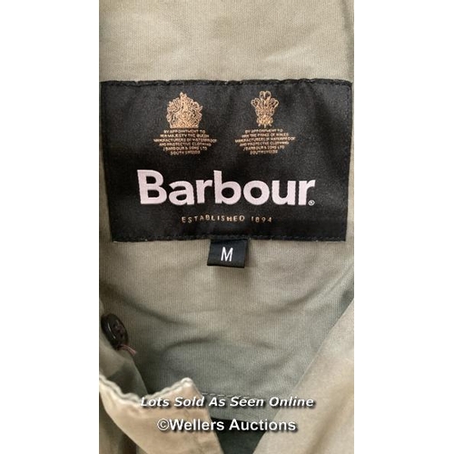 9044 - BARBOUR JKTO COTTON SALTER CASUAL M AGAVE